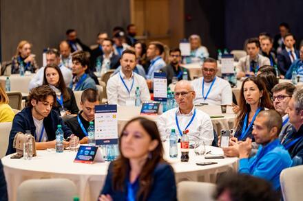 The conference audience